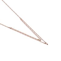 Ожерелье Les Classiques из розового золота с бриллиантами