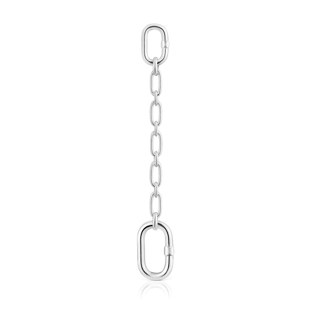 Подвеска Hold Oval из серебра