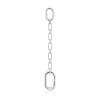 Подвеска Hold Oval из серебра