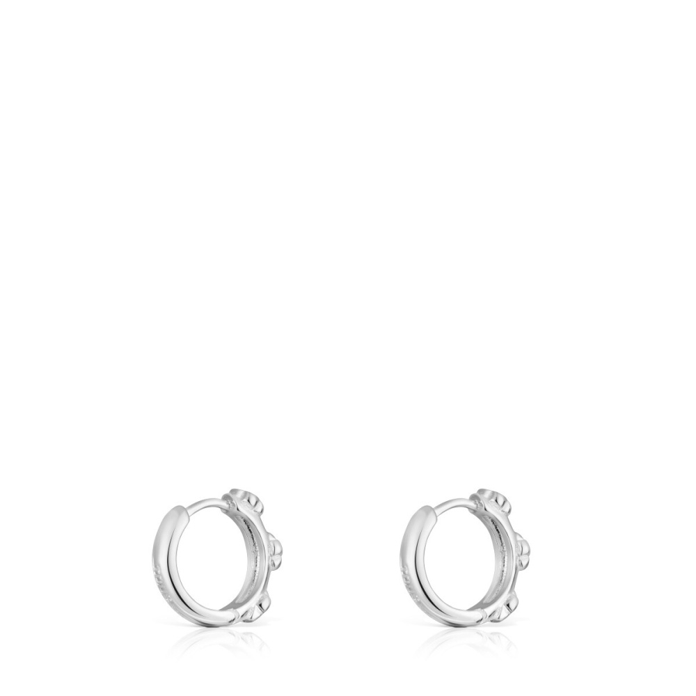 Серьги-кольца TOUS Bold Motif из стерлингового серебра фото 3