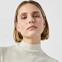Серьги-кольца Joy Bits из серебра и вермеля
