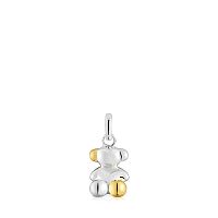 Кулон Bold Bear из серебра и вермеля