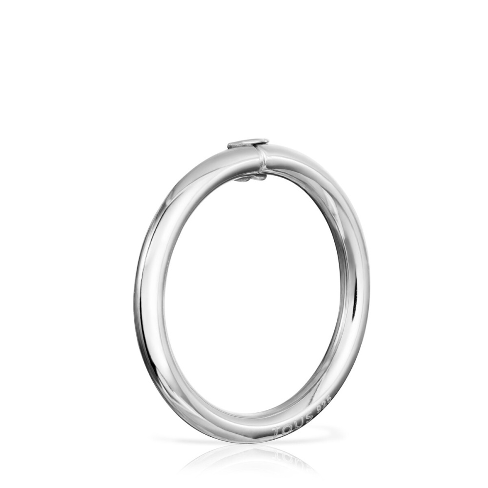 Крупное кольцо Hold из серебра фото 4