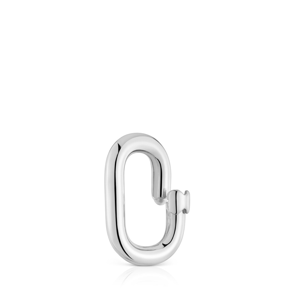 Соединительное кольцо Hold Oval из серебра фото 3