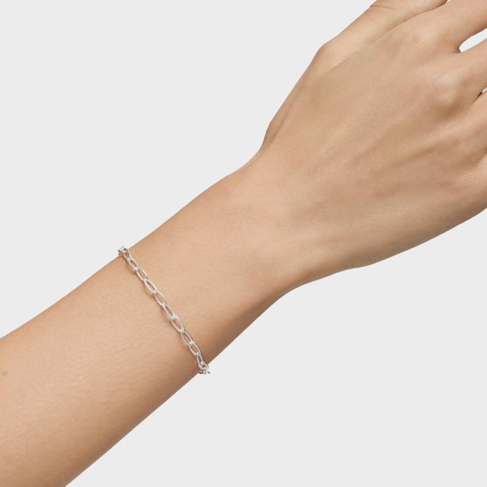 Браслет Hold Oval из серебра фото 5