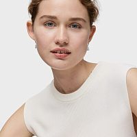 Серьги-кольца из серебра