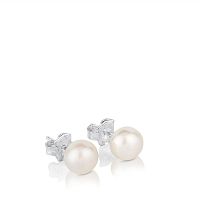 Серьги Pearl из серебра с жемчугом