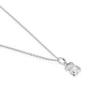 Кулон на цепи из серебра