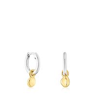 Серьги-кольца Joy Bits из серебра и вермеля