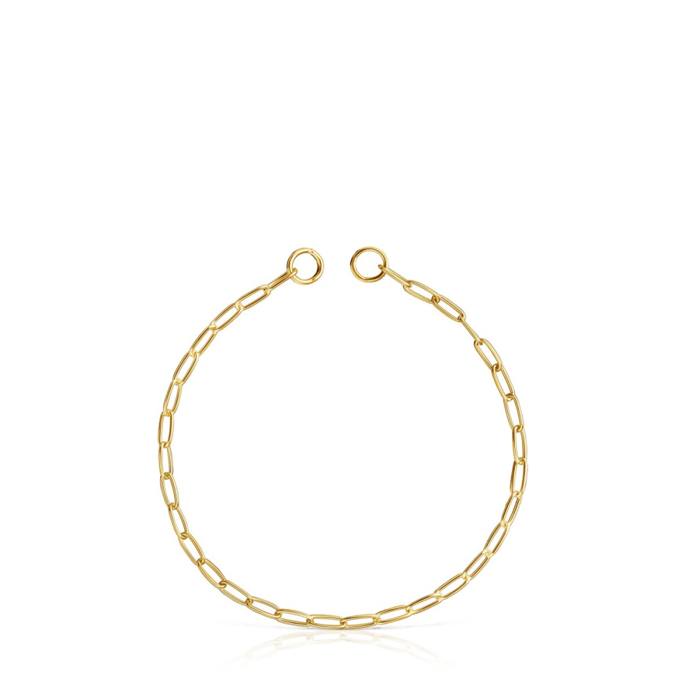Браслет Hold Oval из вермеля фото 3
