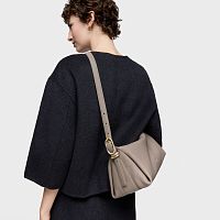 Сумка кросс-боди Fold из натуральной кожи