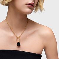 Кулон Color Black из вермеля с ониксом