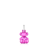 Кулон Bold Bear из стали с розовым покрытием