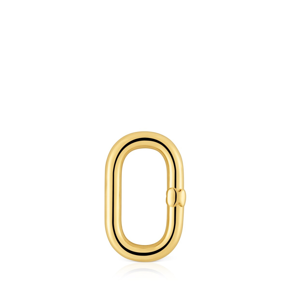 Соединительное кольцо Hold Oval из вермеля фото 2