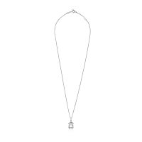 Кулон на цепи из серебра