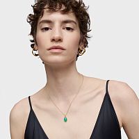 Кулон Medallions из вермеля с халцедоном