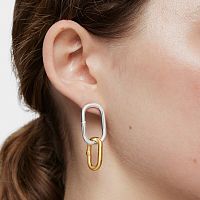 Соединительное кольцо Hold Oval из вермеля