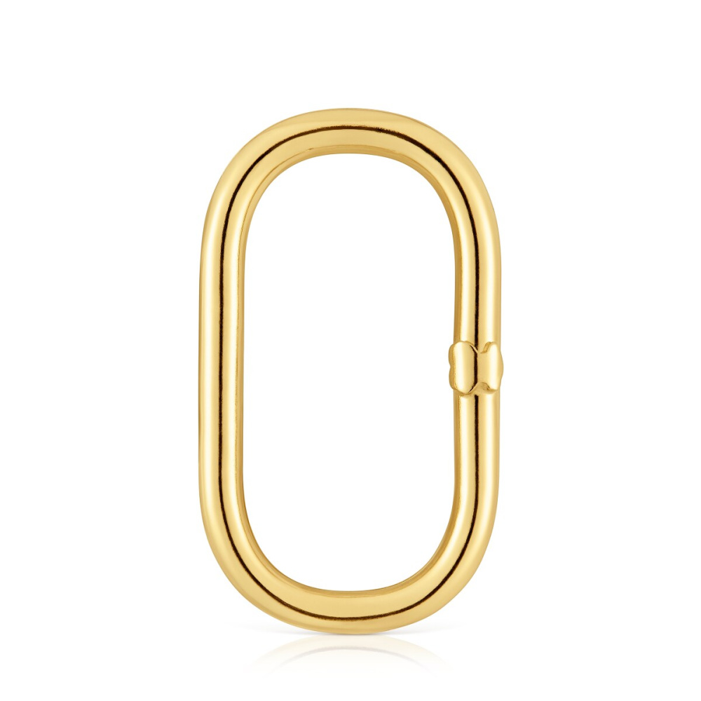Соединительное кольцо Hold Oval из вермеля фото 2