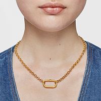 Соединительное кольцо Hold Oval из вермеля