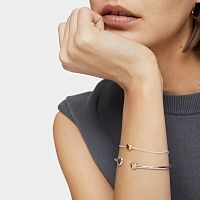 Браслет из серебра и вермеля