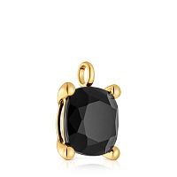Кулон Color Black из вермеля с ониксом