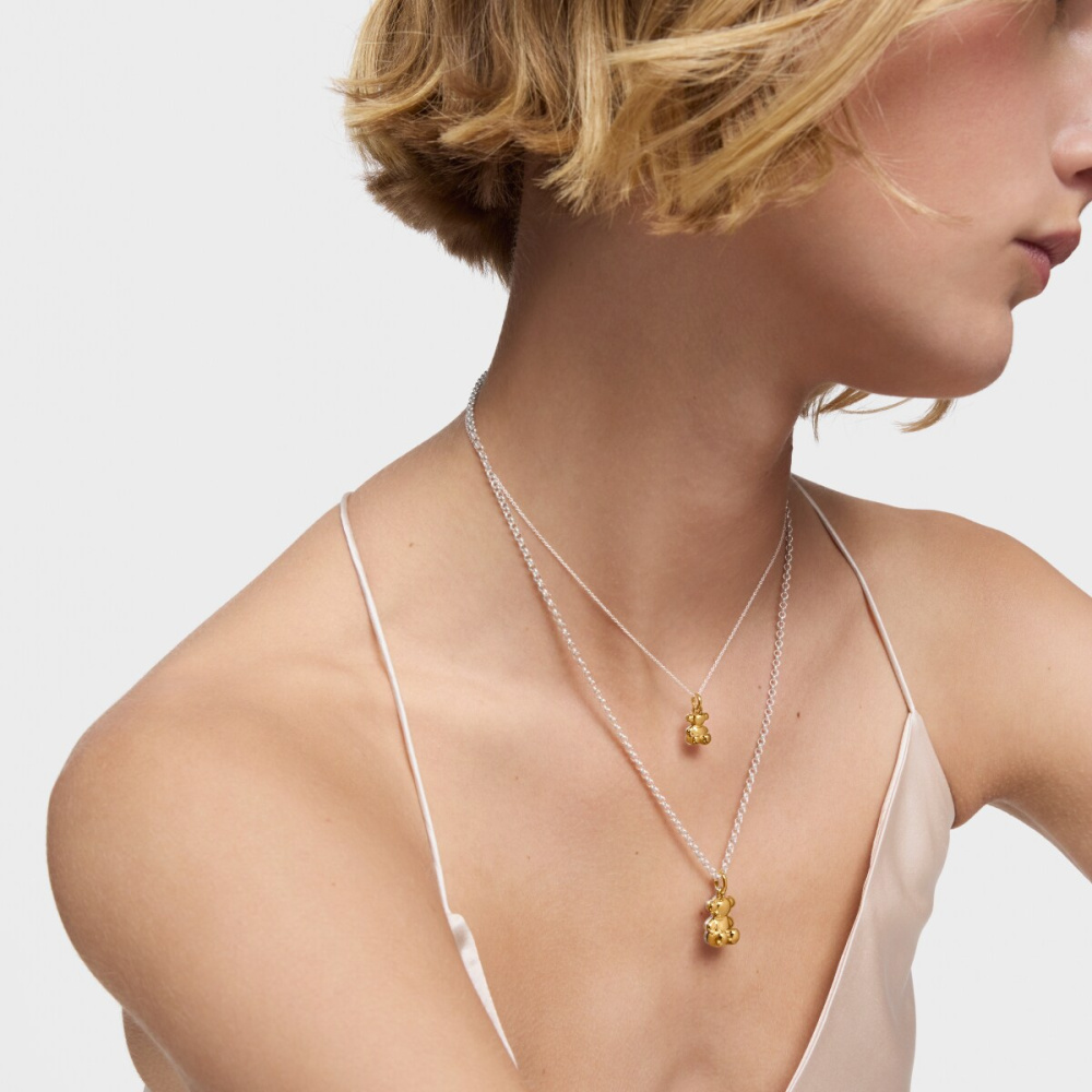 Колье из серебра и вермеля фото 7