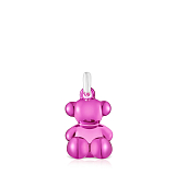 Кулон Bold Bear из стали с розовым покрытием
