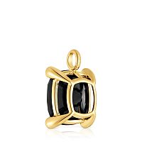 Кулон Color Black из вермеля с ониксом