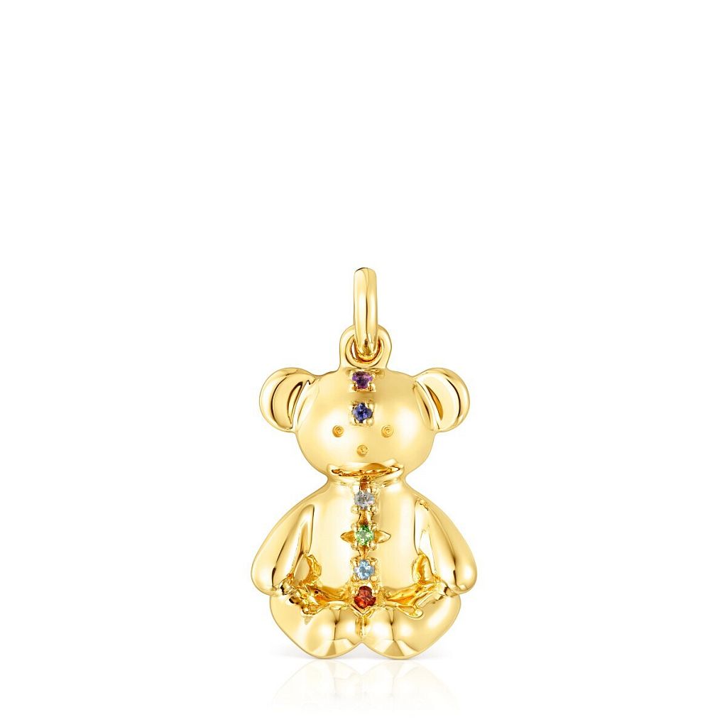 Подвеска Teddy Bear из вермеля 