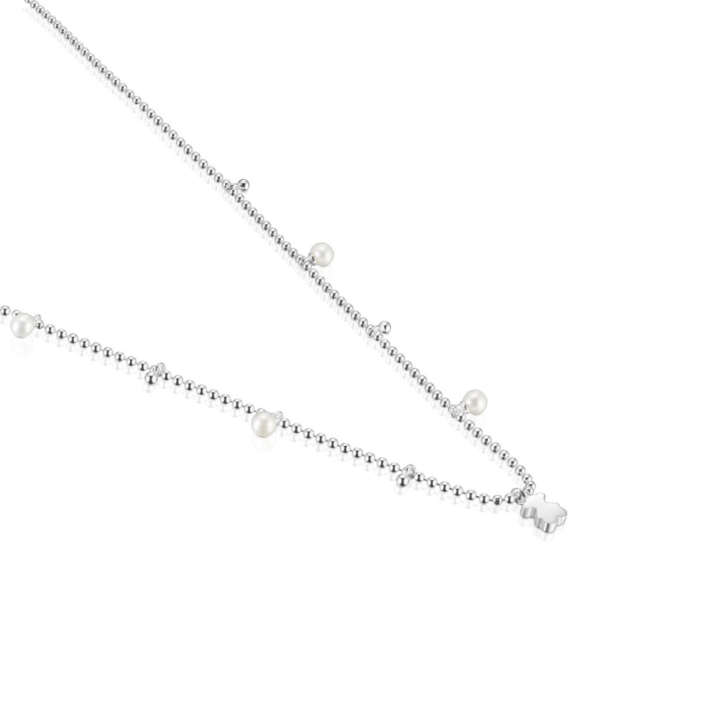 Колье Sweet Dolls из серебра с жемчугом фото 4