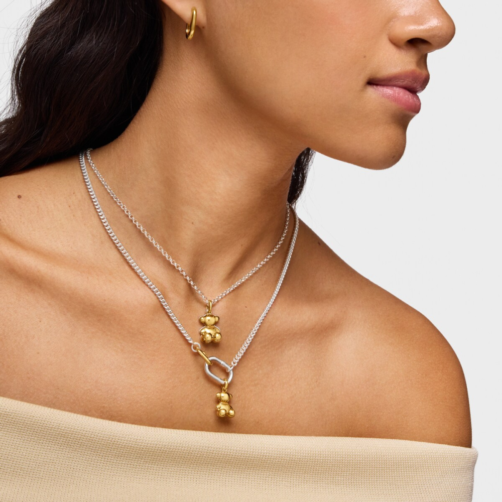 Кулон из вермеля и серебра фото 7