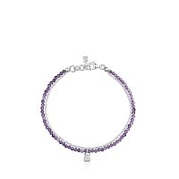 Браслет Bold Bear из серебра с аметистом