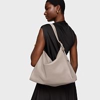 Сумка-хобо Fold из натуральной кожи