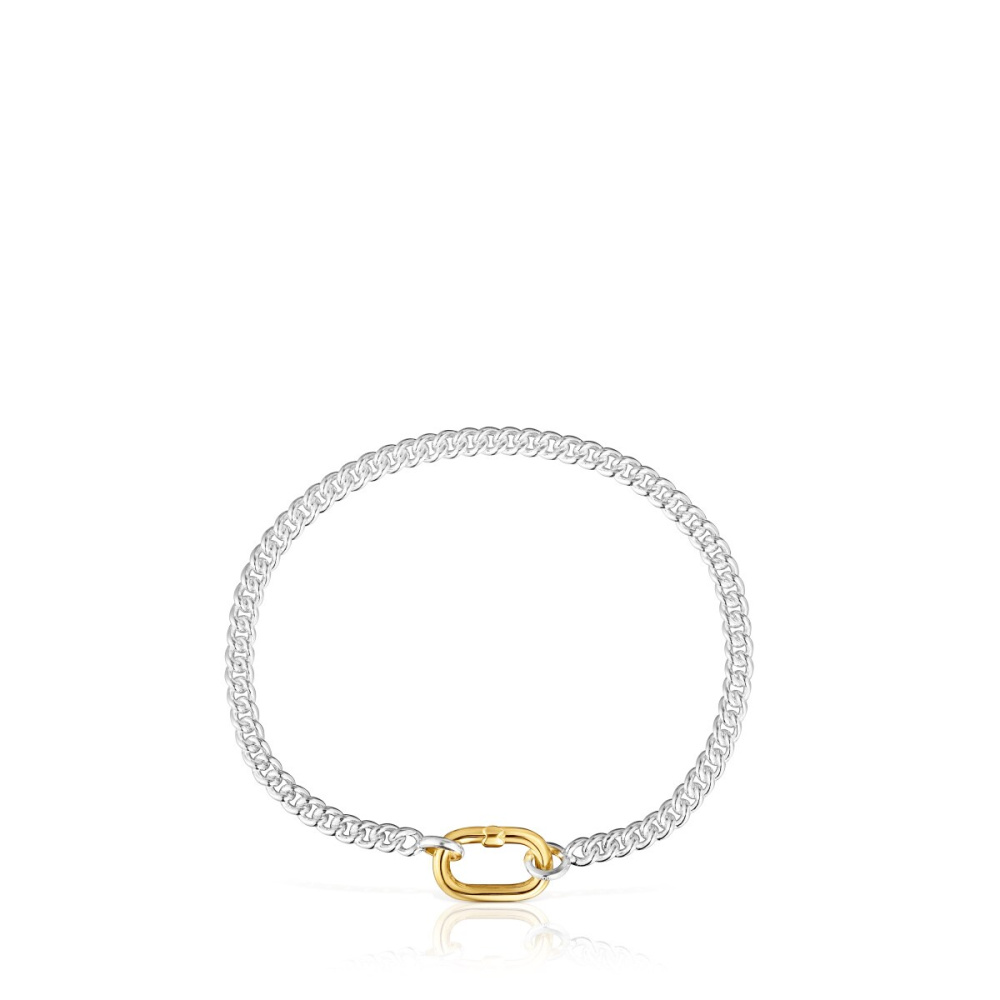 Браслет Hold Oval из серебра фото 3