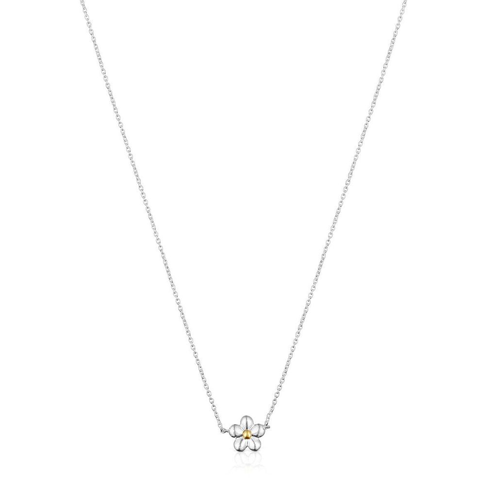 Колье Fragile Nature из серебра