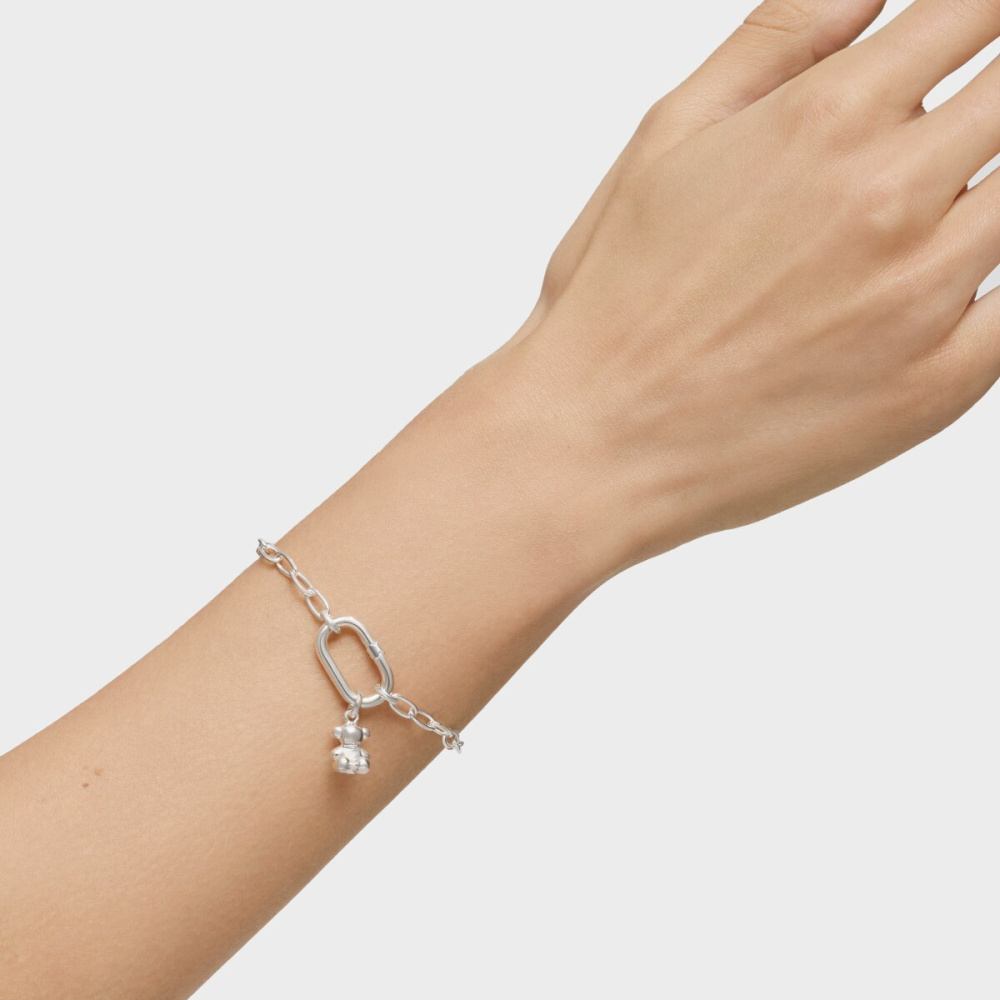 Браслет Hold Oval из серебра фото 7