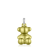 Кулон Bold Bear из стали с лаймовым покрытием