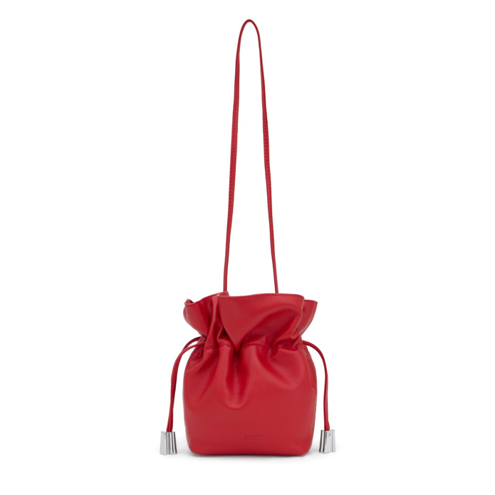 Сумка-бочонок из натуральной кожи фото 2