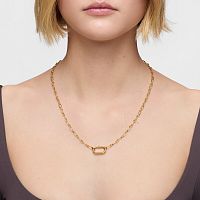 Колье Hold Oval из вермеля
