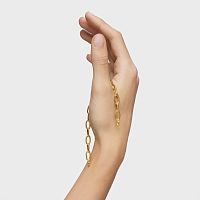 Браслет Hold Oval из вермеля