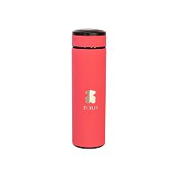 Термобутылка TOUS с покрытием Soft Touch розового цвета