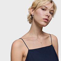 Колье из серебра с кварцем