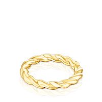 Золотое кольцо TOUS Twisted