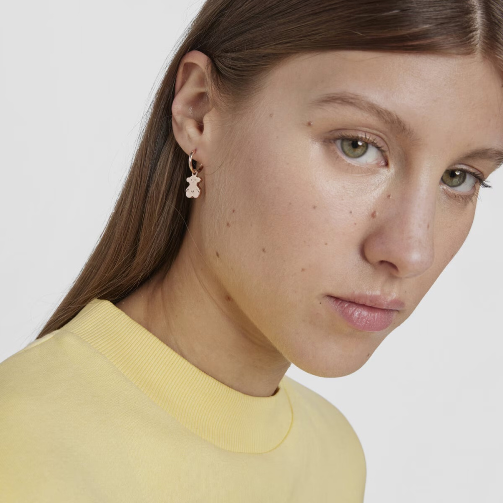 Серьги-кольца Sweet Dolls из вермеля фото 7