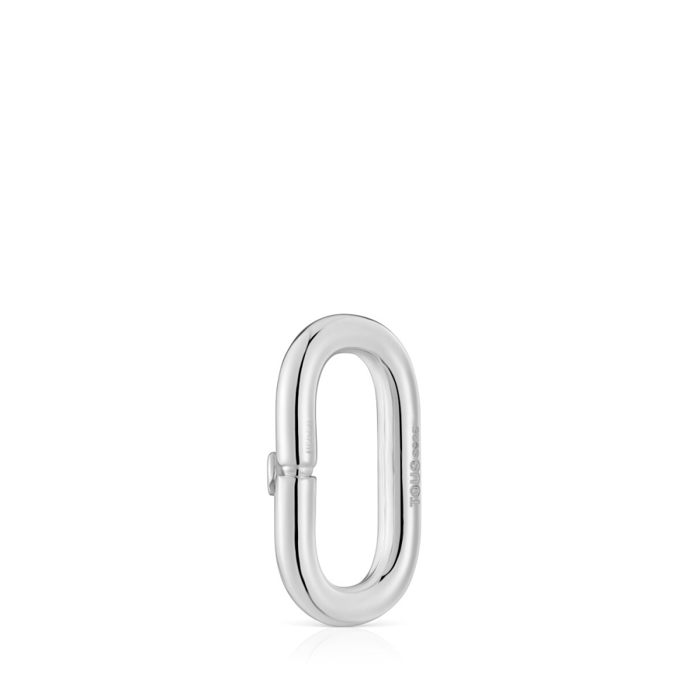 Соединительное кольцо Hold Oval из серебра фото 4