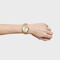 Часы Karat Round Mesh из стали с IPG-покрытием