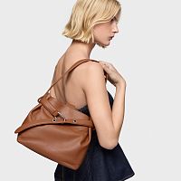 Cумка-хобо Hold из натуральной кожи