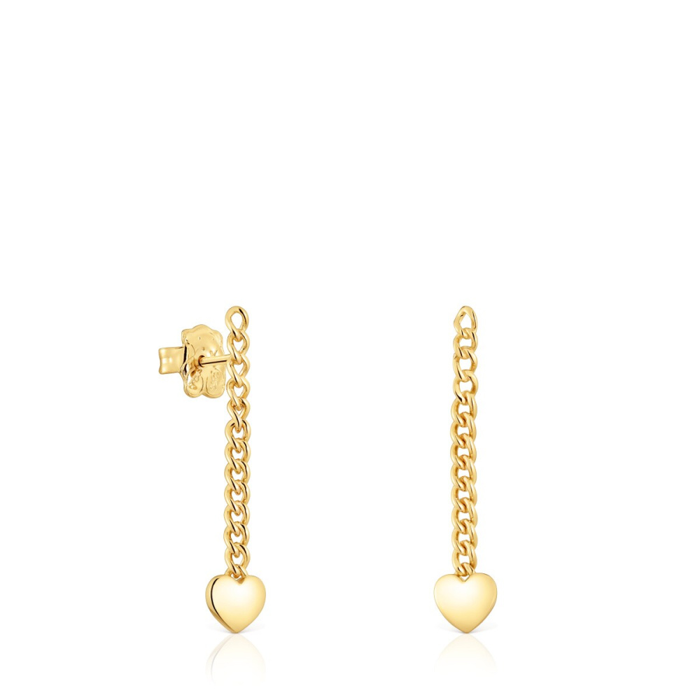 Серьги Bold Motif из вермеля фото 2
