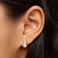 Серьги Sweet Dolls из серебра с жемчугом