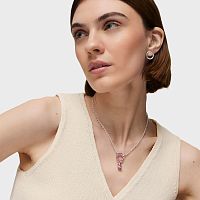 Кулон Bold Bear из стали с розовым покрытием